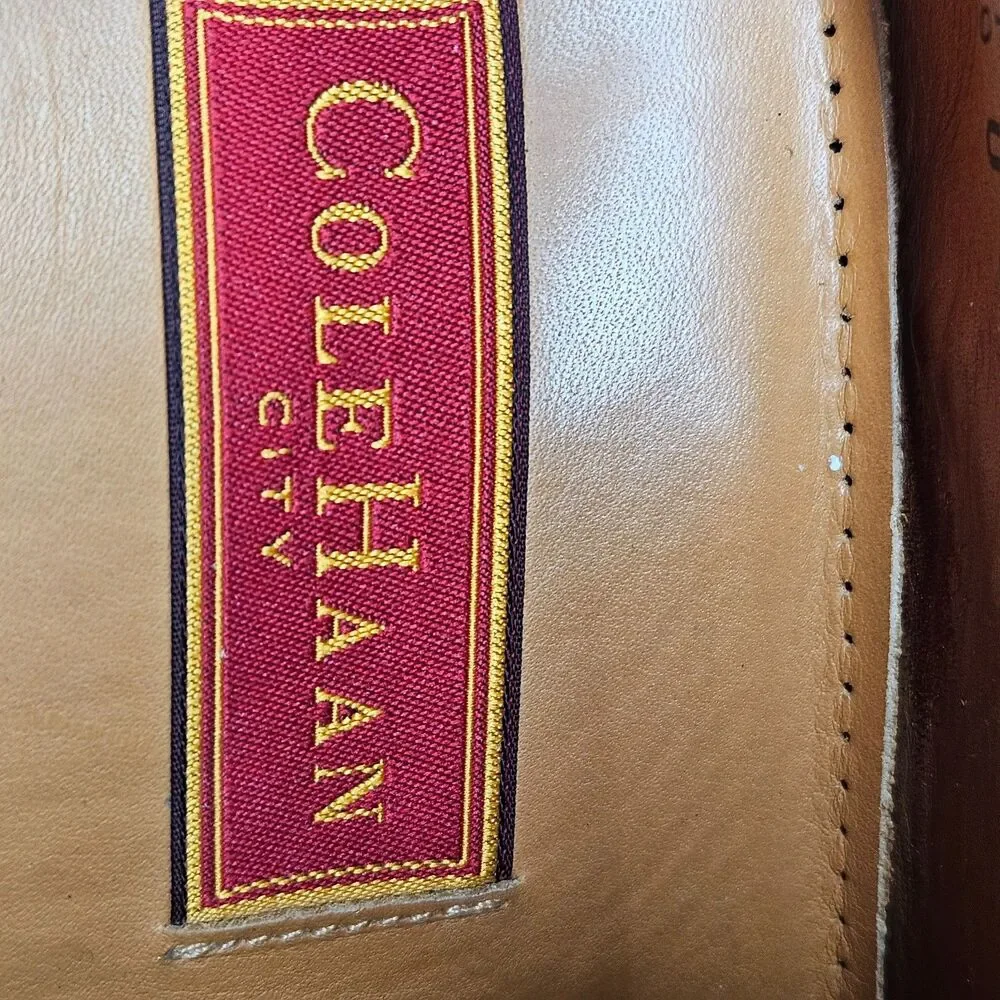Cole Haan CITY Shoes Men's Size 12M Brown Suede Derby Lace Up Waterproof C00980